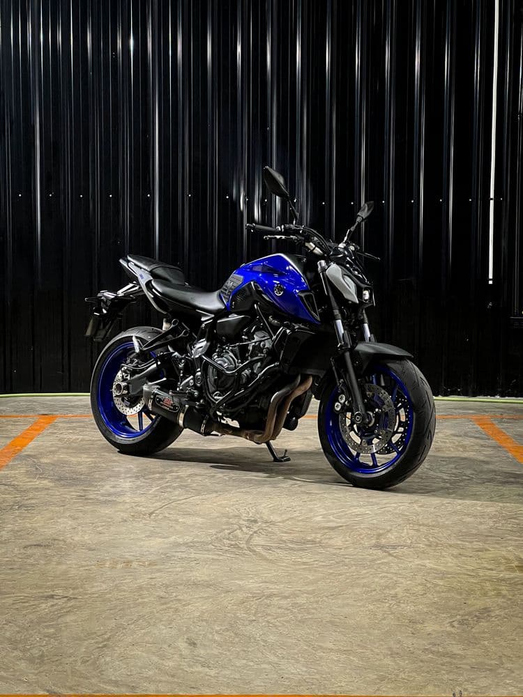 Yamaha MT_07 Blue rental in Phuket